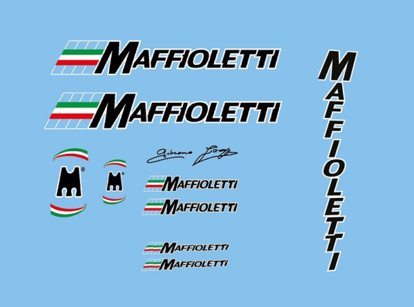 набор велонаклеек маффиолетти maffioletti номер 1