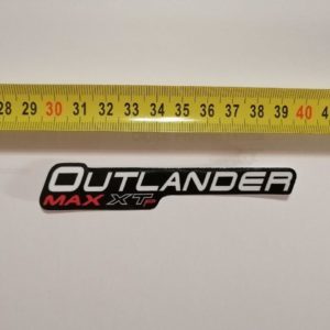 Наклейка Outlander Max XTr на квадроцикл под оригинал