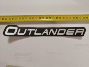 Наклейка Outlander на квадроцикл под оригинал