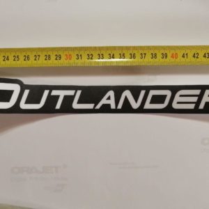 Наклейка Outlander на квадроцикл под оригинал